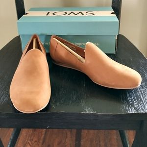 *New* Toms Darcy Flat Tan Oiled Nubuck